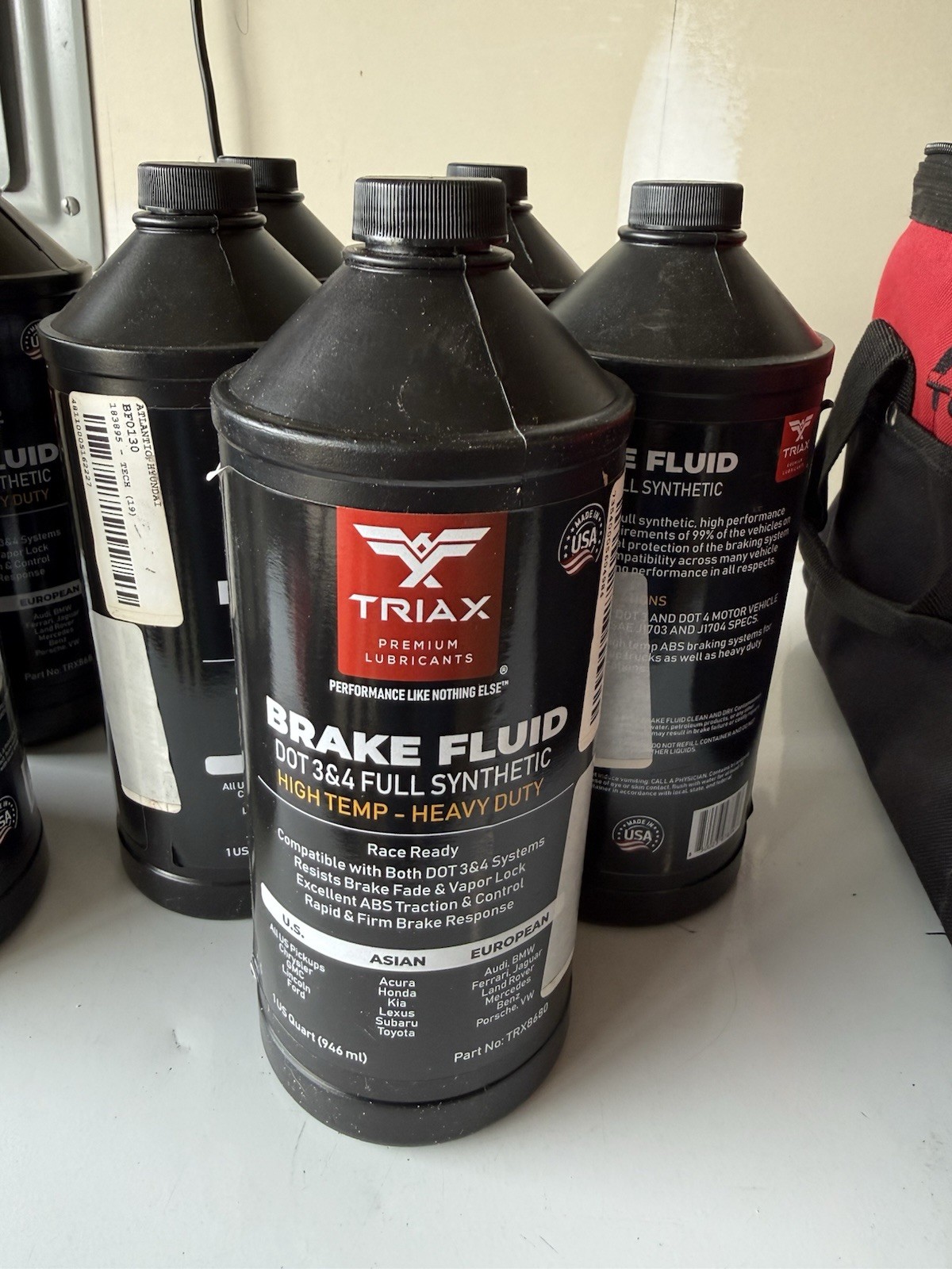 Brake Fluid Dot 4 1Qt
