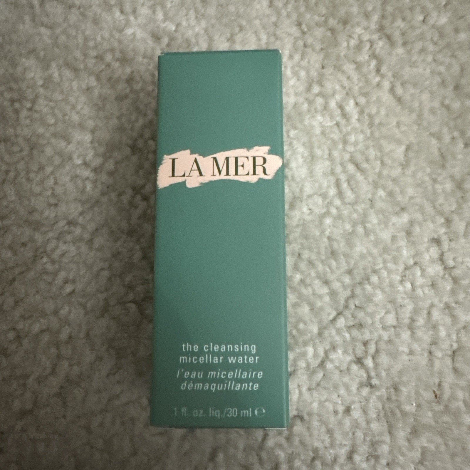 La Mer The Cleansing Micellar Water removes waterproof makeup 30ml