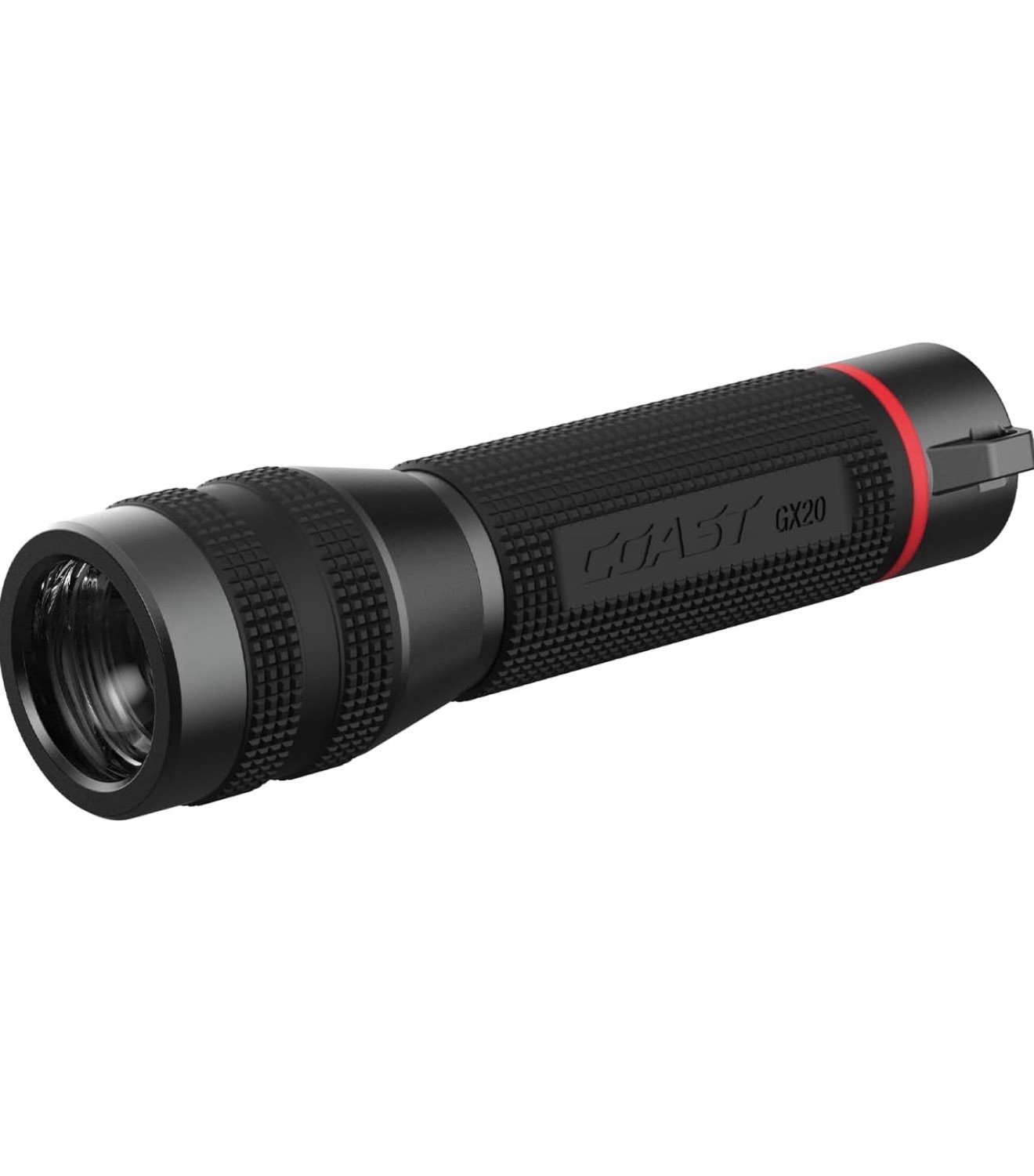 2 Pack ! COAST GX20 WATERPROOF DUAL POWER LED RECHARGEABLE FLASHLIGHT 1200 LUMEN