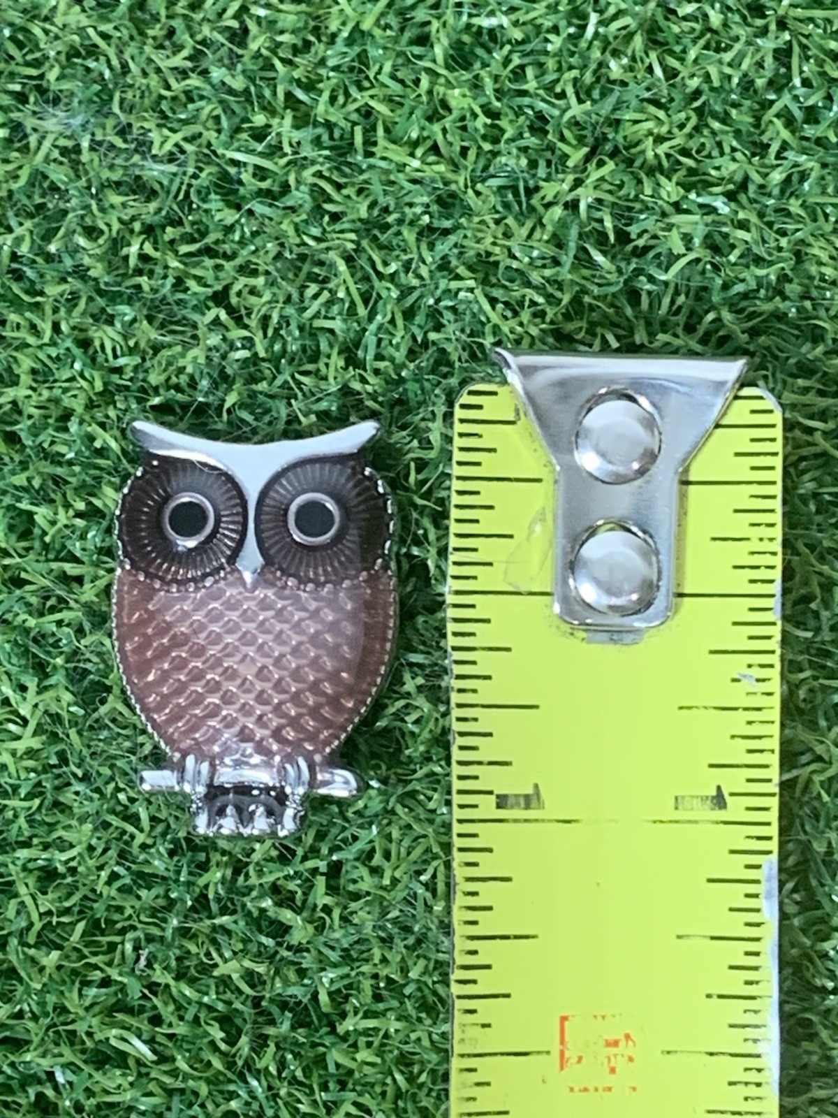 Owl Golf Ball Marker