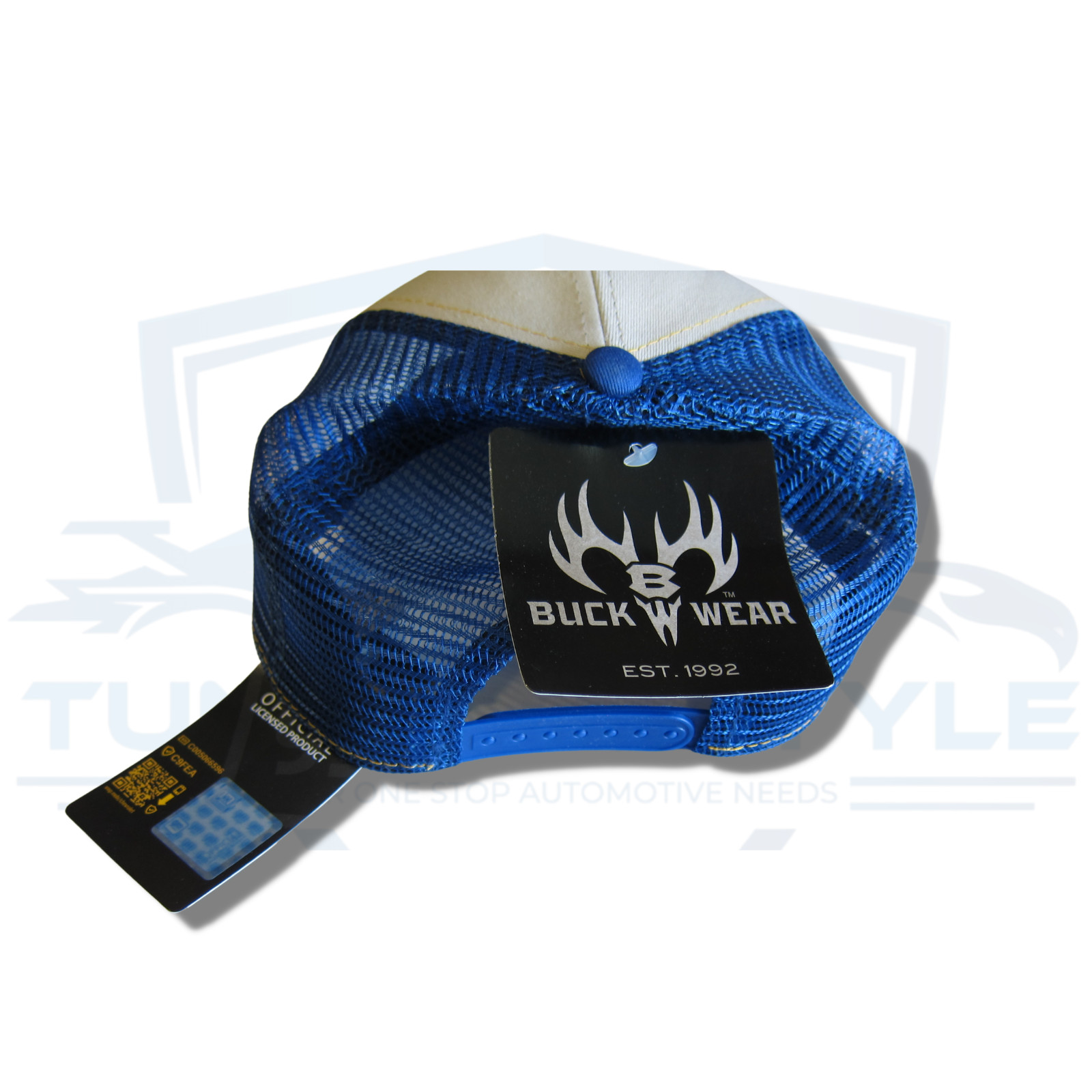 Retro Chevy Bowtie Emblem Embroidered Logo Baseball Cap Blue Official Licensed