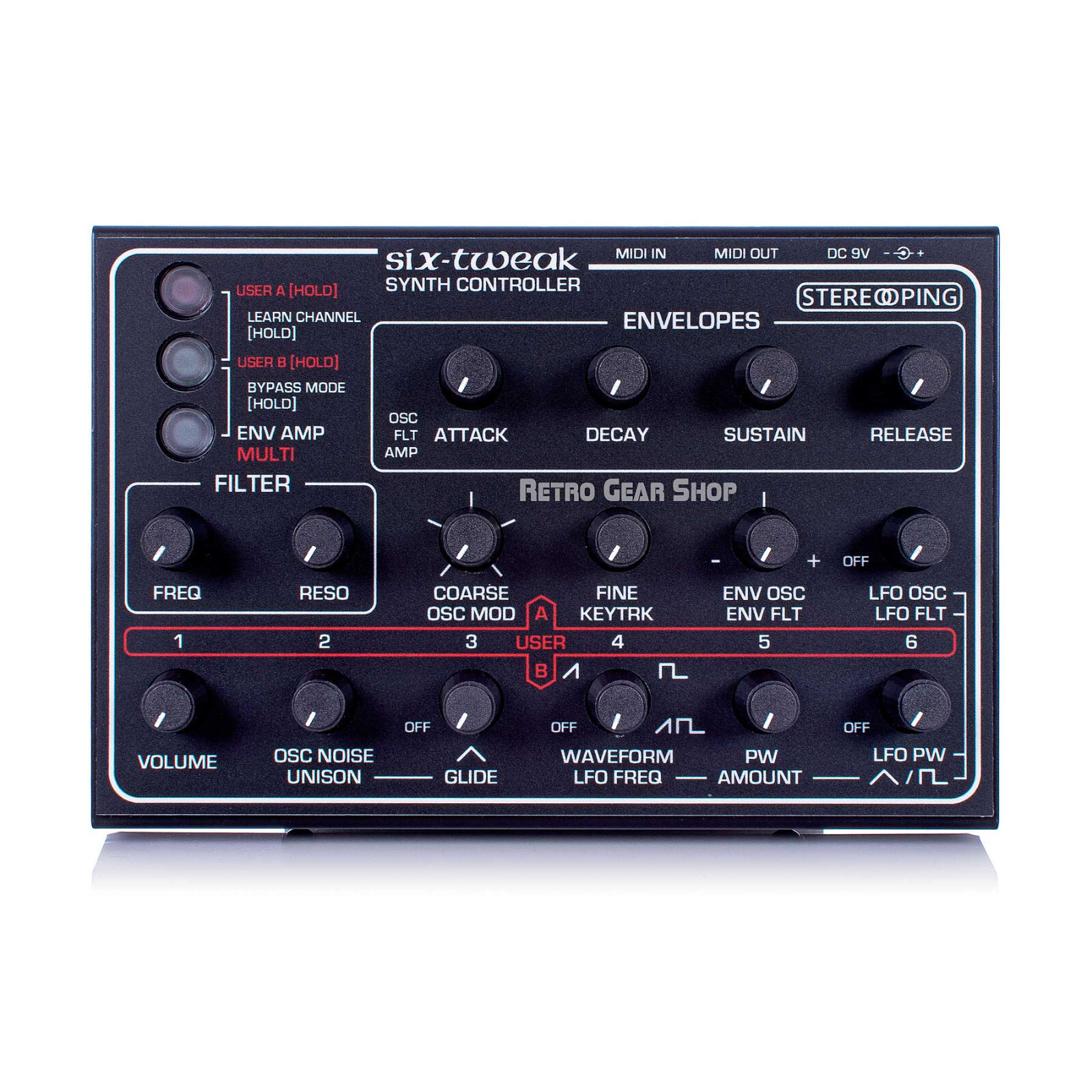 Stereoping CE-1 Six Tweak Midi Controller for SCI Six Trak Rare Vintage Synth