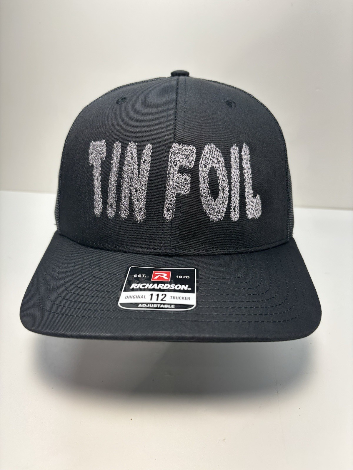 🔥 “Tin Foil Hat” Richard 112 Black/black Mesh, Conspiracy Theorists Winning!
