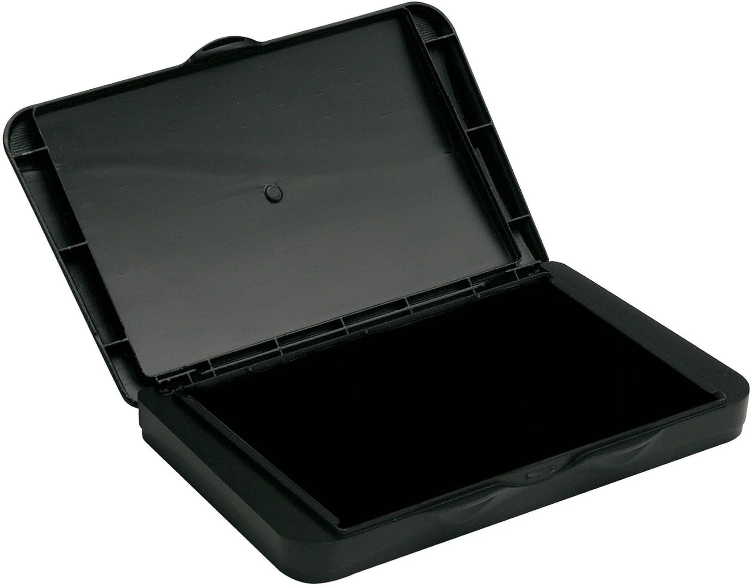 Pre-Filled Foam Stamp Pad Office School Home Black Ink Scrapbooking Arts Crafts