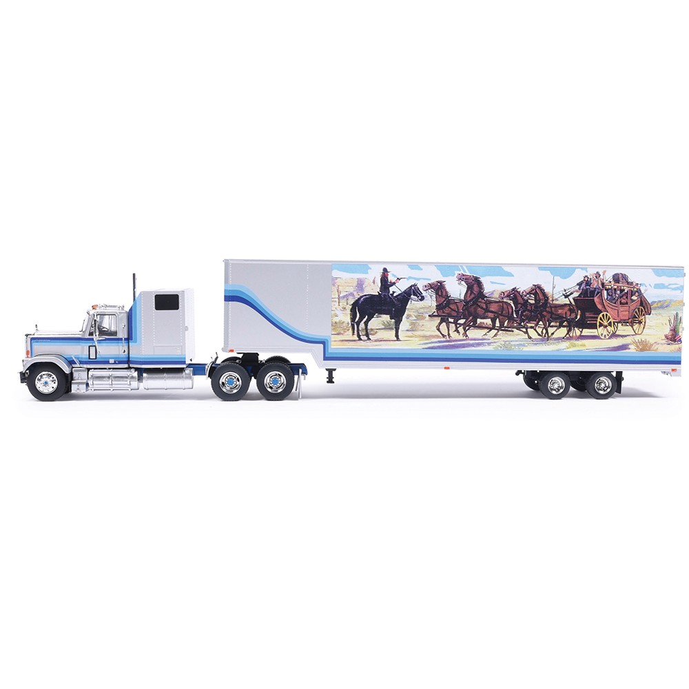 1980 GMC General With Trailer - Western White