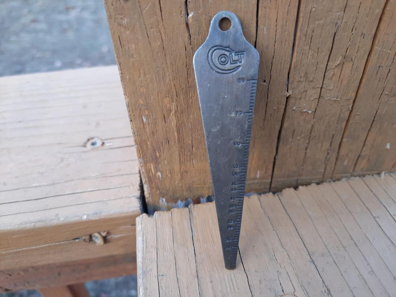 COLT FIREARMS BRASS GUN BARREL BORE GAUGE GUNSMITH TOOL RIFLES PISTOLS SHOTGUNS