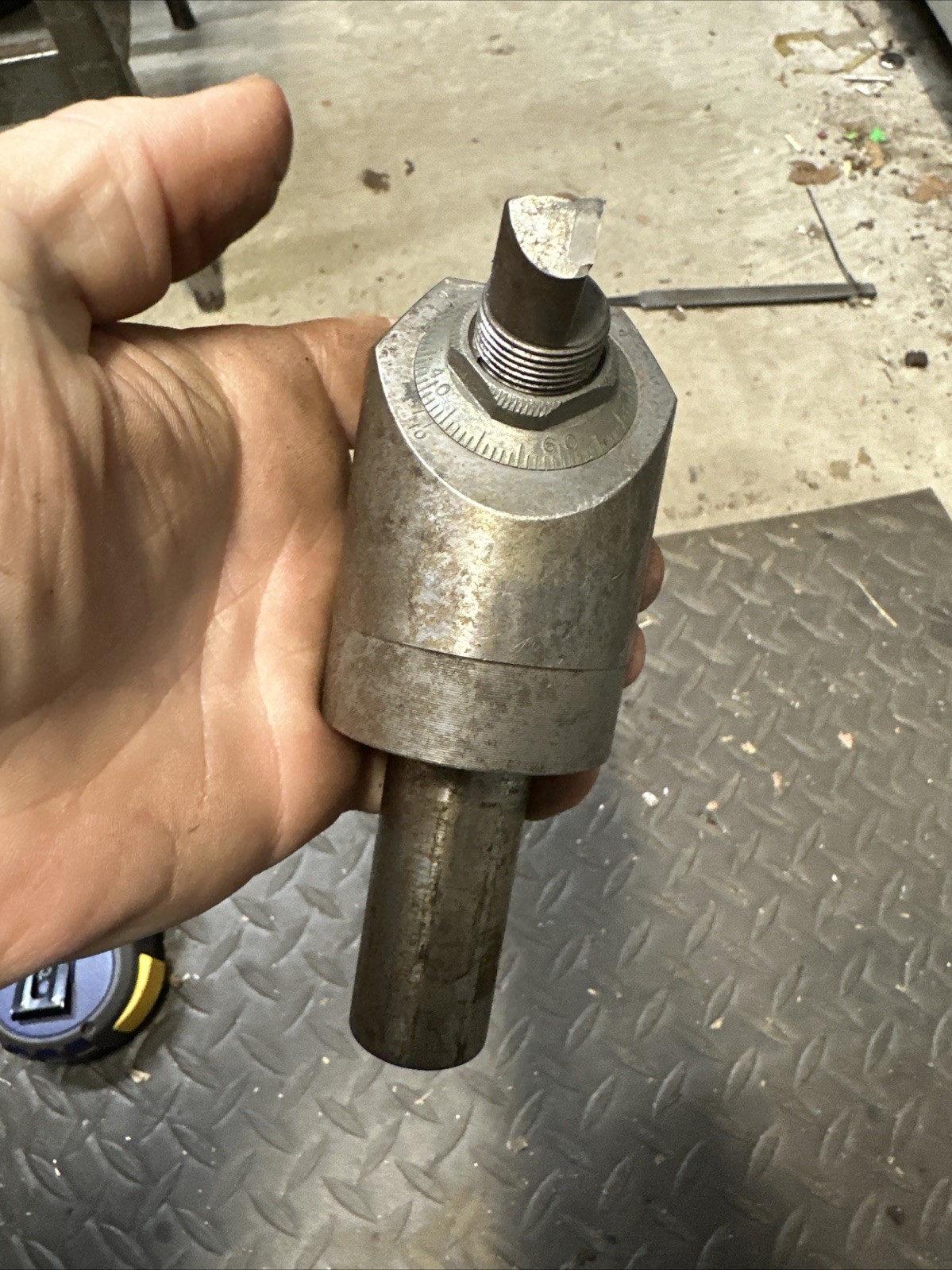 Devlieg Microbore Boring Head Fly Cutter Adjustable Bar 1” Shank Milling Machine