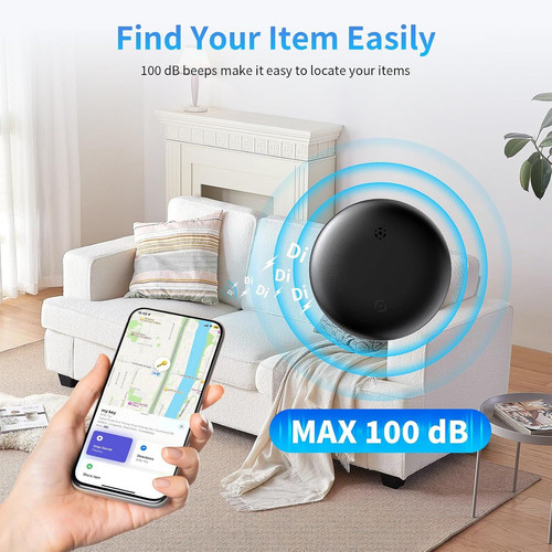 FIDECO Tracker Tag-4 Pack, Luggage for Suitcases, Bluetooth Tracker...