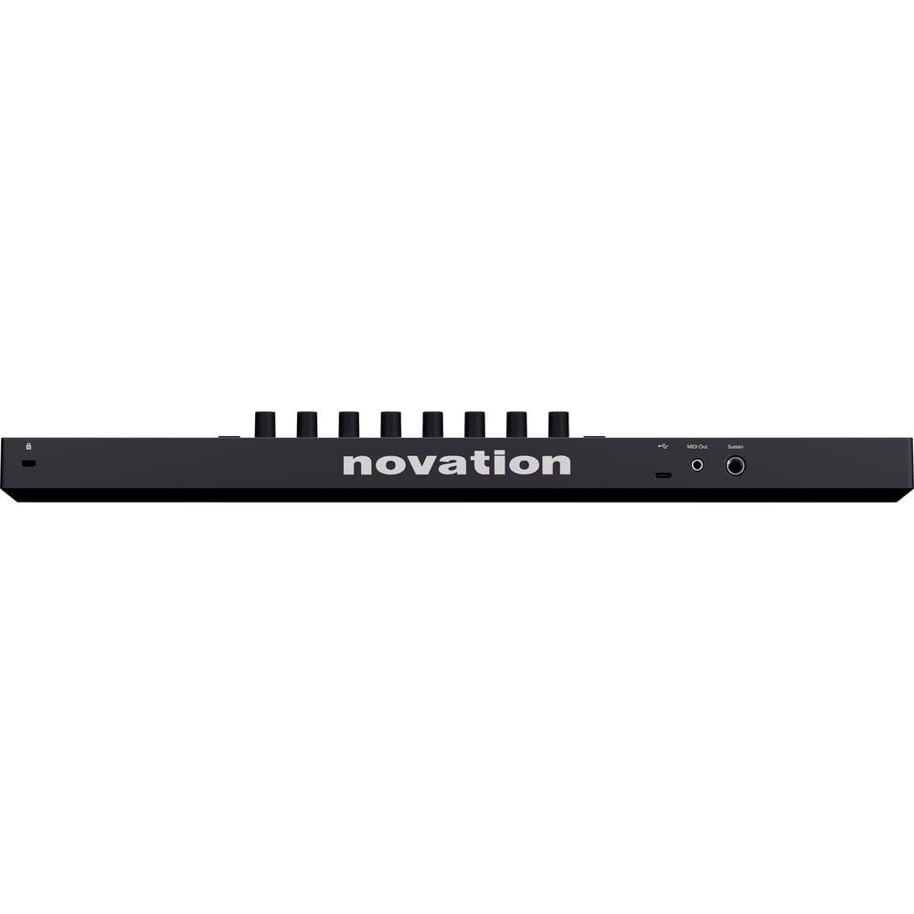 Novation Launchkey Mini 37 MK4 USB MIDI Keyboard Controller Compact, black