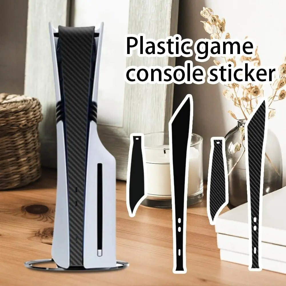 Protective Middle Skin Sticker For Sony Playstation PS5 Pro Console PVC Vinyl