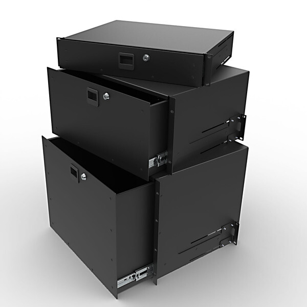 Penn Elcom R2293 Touring Grade Heavy Duty Rack Drawer Storage 4U