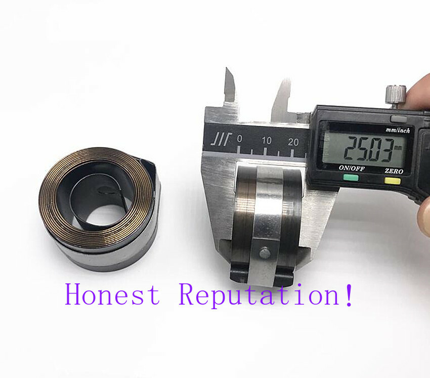 Milling Machine Spindle Quill Return 25mm Spring+Cover Case Vertical Mill Part