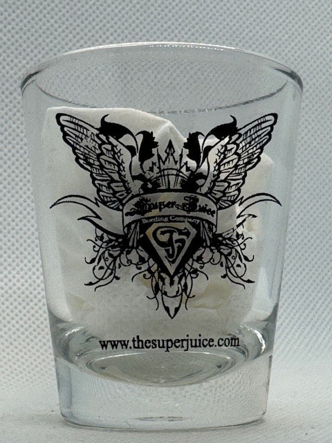 Super Juice Botteling Co Clear Standard Shot Glass