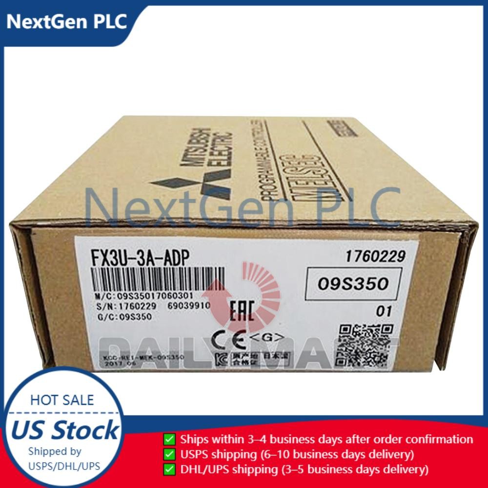 New In Box FX3U-3A-ADP FX3U3AADP PLC Module