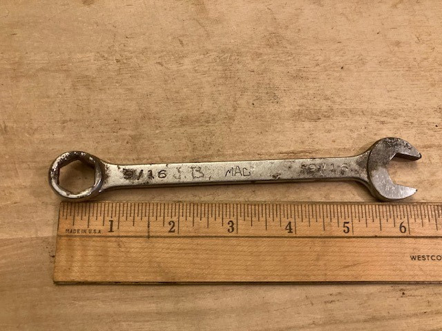 Mac Tools 9/16" Combination Wrench CH 18