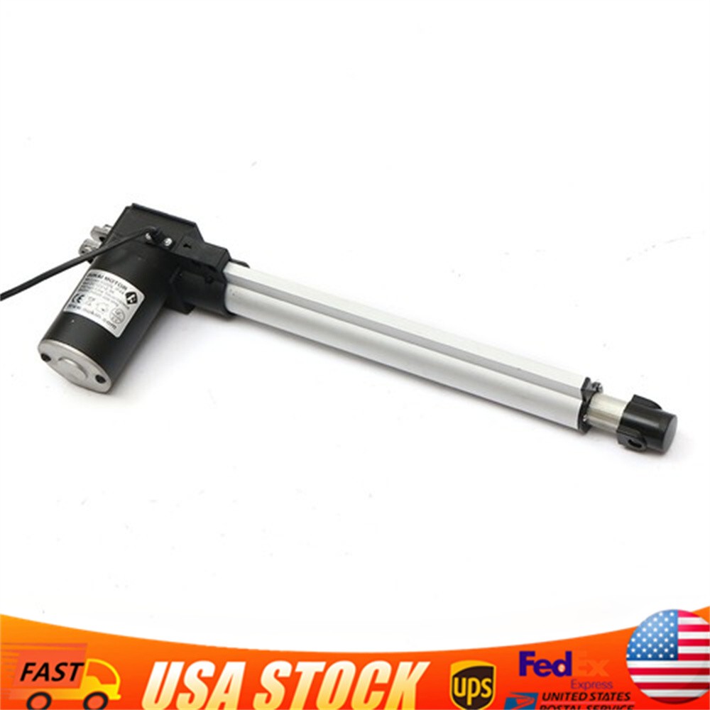 500mm Stroke Linear Actuator Electric Motor 6000N Max Lift Waterproof Heavy Duty