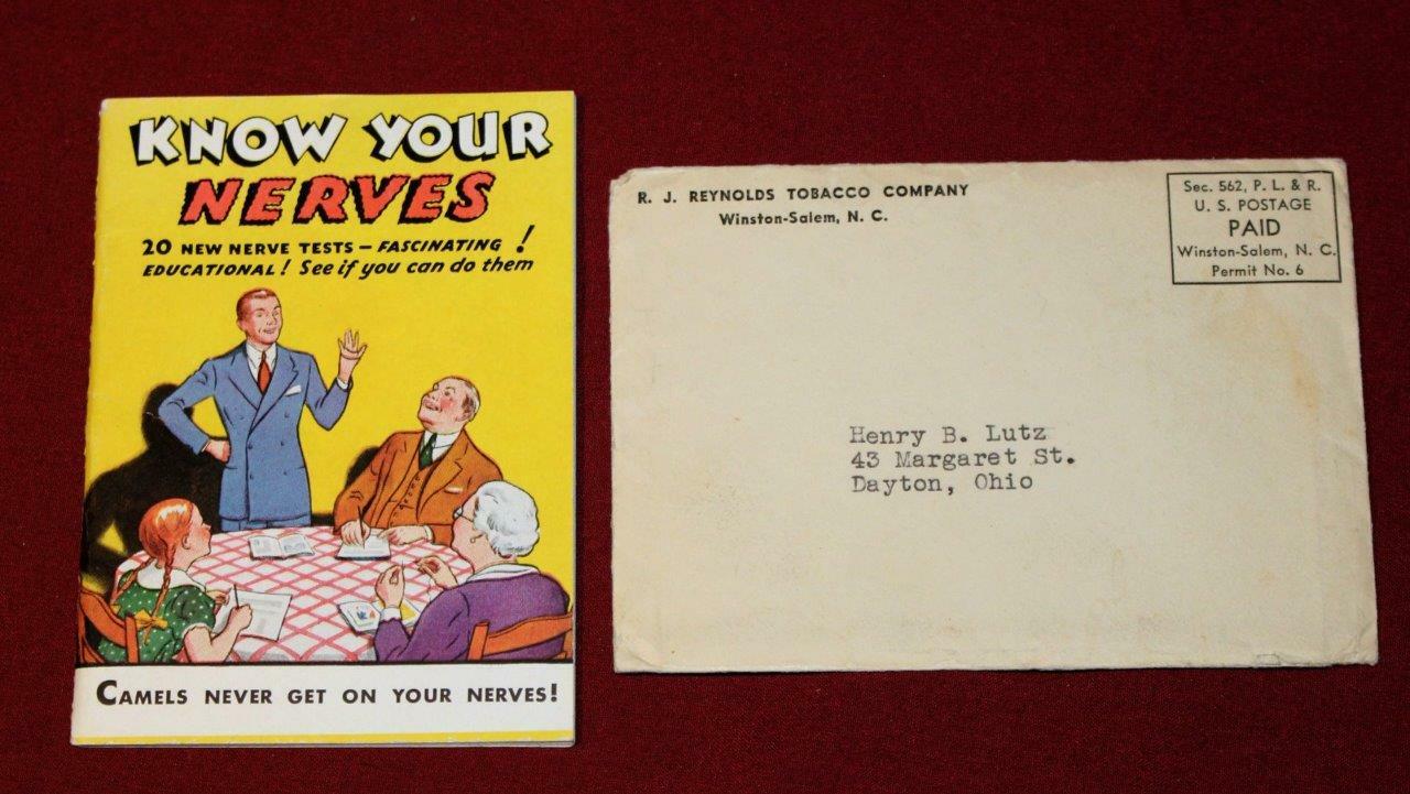 Rare 1934 Camel Cigarettes Sports Stars Advertising Book NY Rangers Bill Cook!