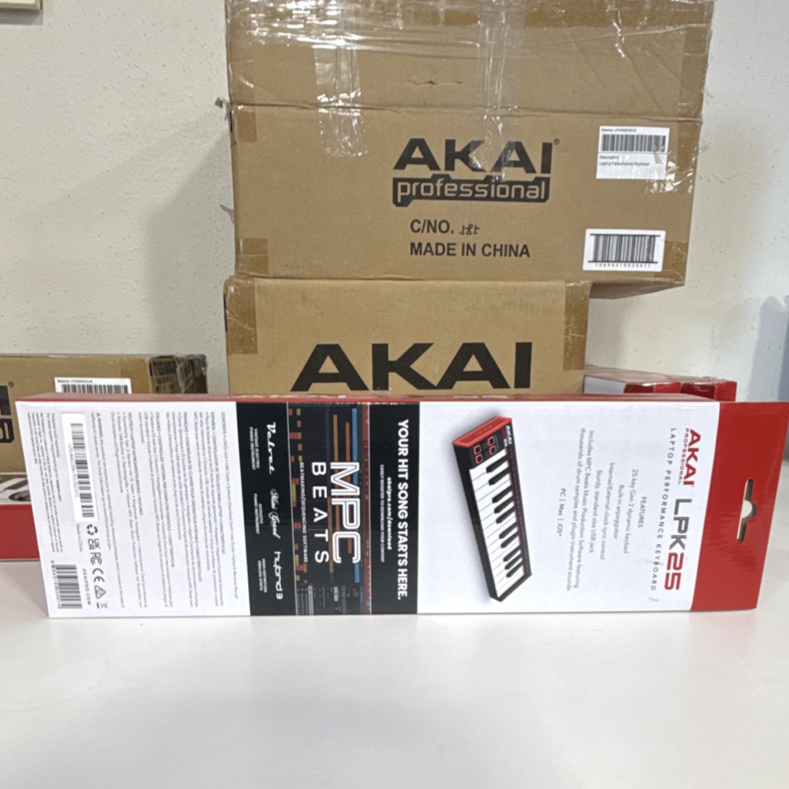 Akai Professional LPK25 Keyboard Controller 25 Synth Keys USB Arpeggiator