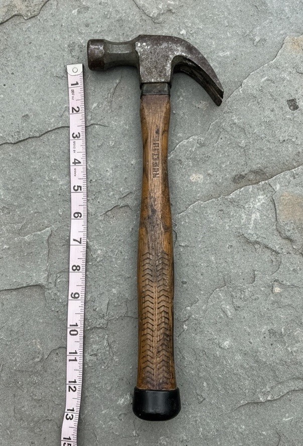 Vintage Craftsman Curved Claw Hammer Overall Weight 1 Lb 8 Oz