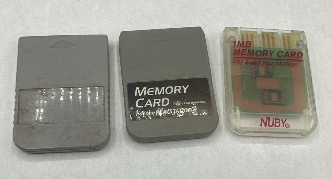 LOT PSx Memory Cards