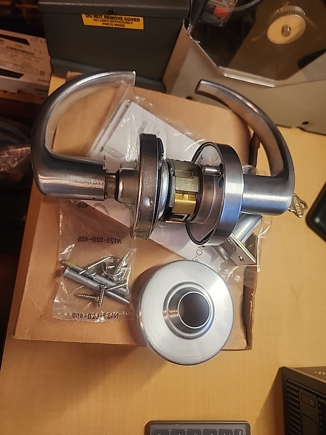 SCHLAGE ND80JD SPA 626 STOREROOM GRADE 1 WITH PRIMUS CYLINDER AND KEYS