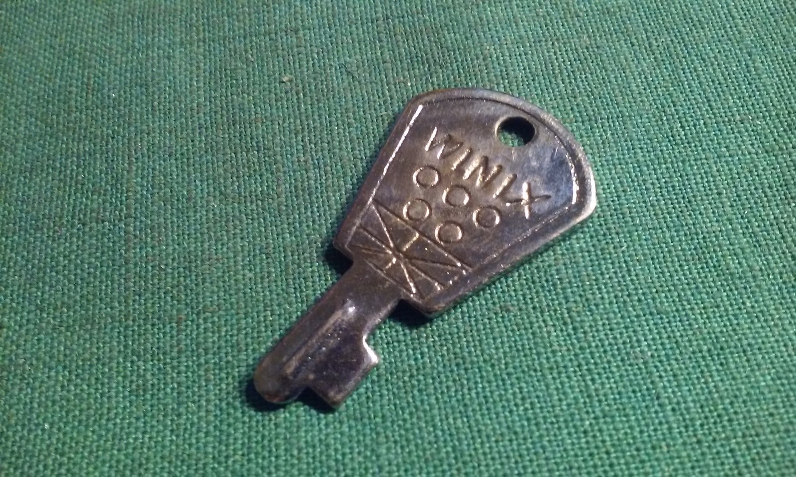 Small Stainless Steel Winix Key Vintage Lock Box Safe Key Flat