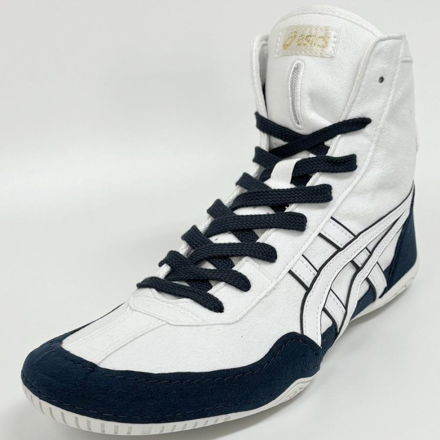 Asics Wrestling Shoes EX-EO special order 1083A001 white x navy white edge New