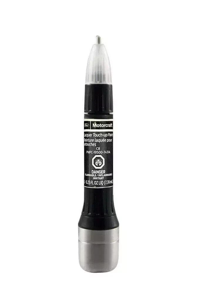 Genuine Ford Motorcraft Touch Up Paint Bottle Stone Blue C8 7431 & Clear Coat