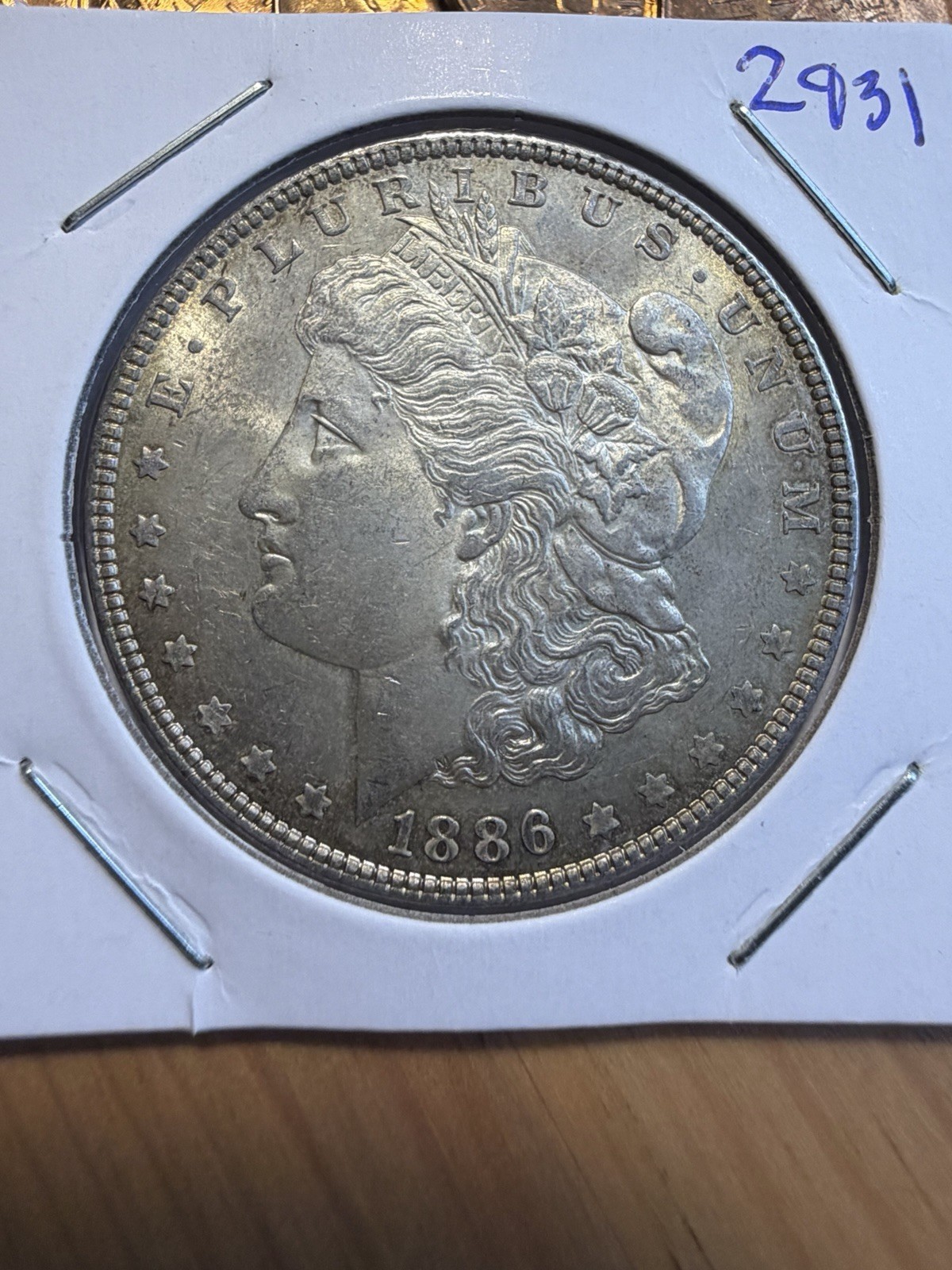 1886 Morgan Dollar - AU-Unc - As Shown! (#2931)