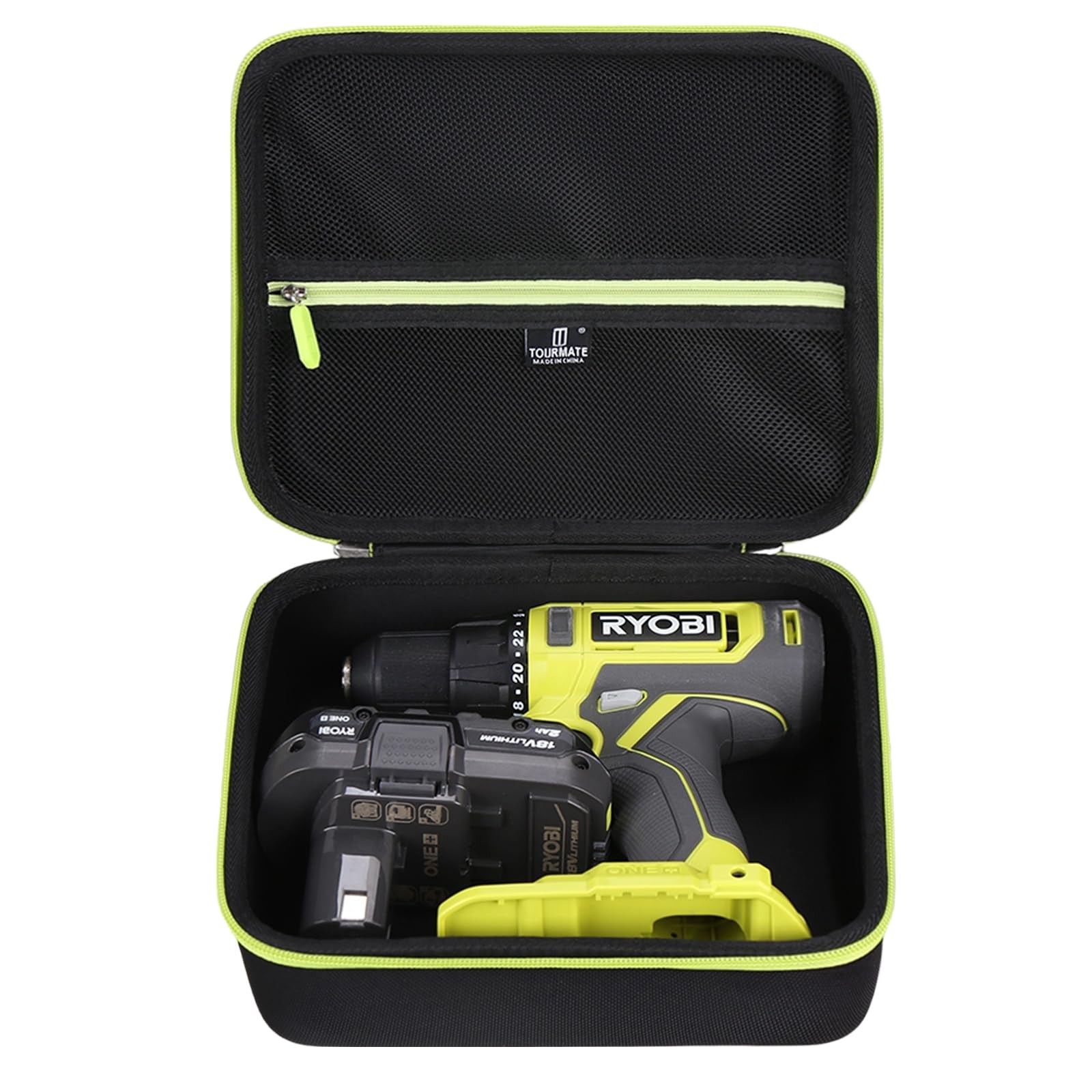Hard Storage Case for RYOBI + 18V Cordless 1/2 in. Drill PCL206B - Travel Cas...