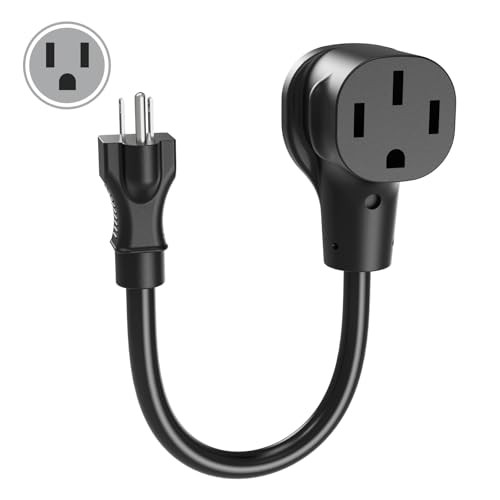 NEMA 5-15P to 14-50R EV Charger Adapter Cable 50A
