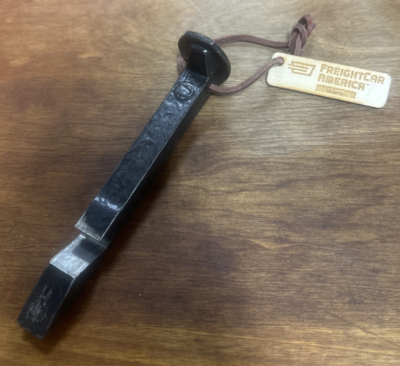 Railroad spike Bottle cap opener original USA Freight Car America New