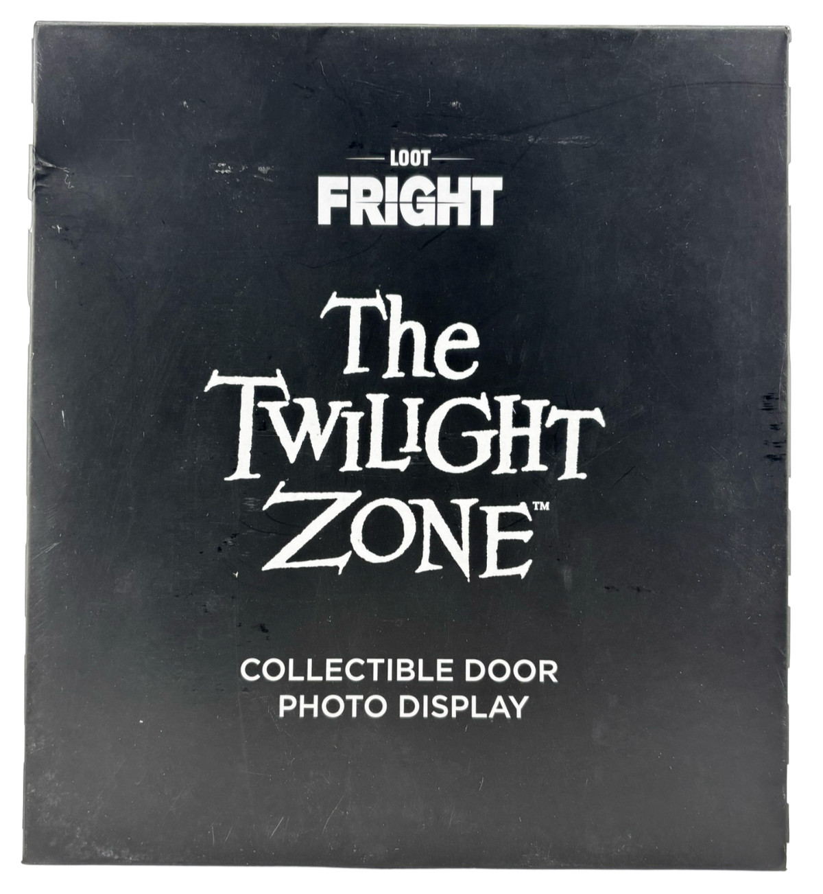 The Twilight Zone Collectible Door Photo Display Loot Fright Crate Brand New