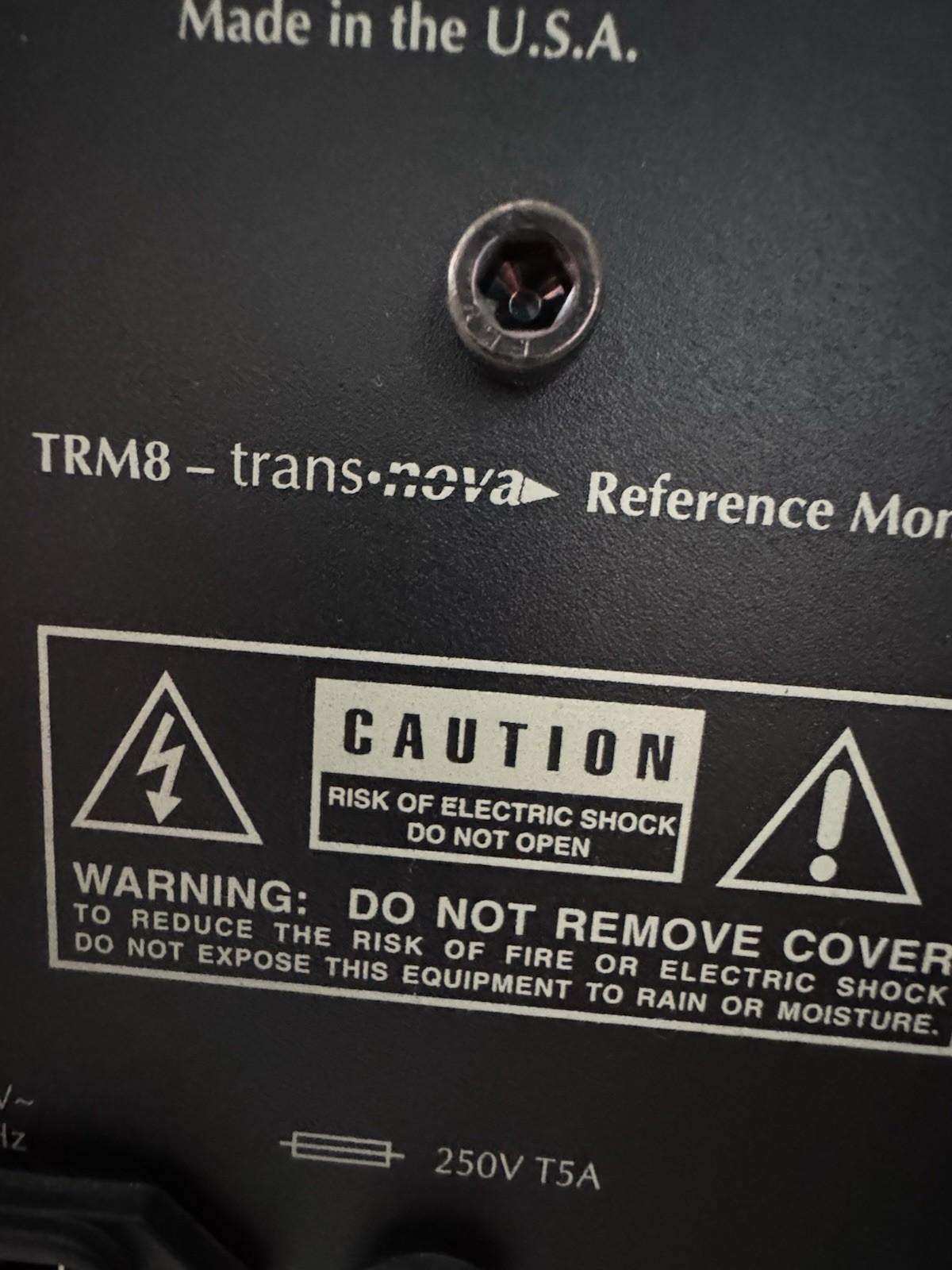 Hafler TMR8 Transnova 2001 Studio Monitors