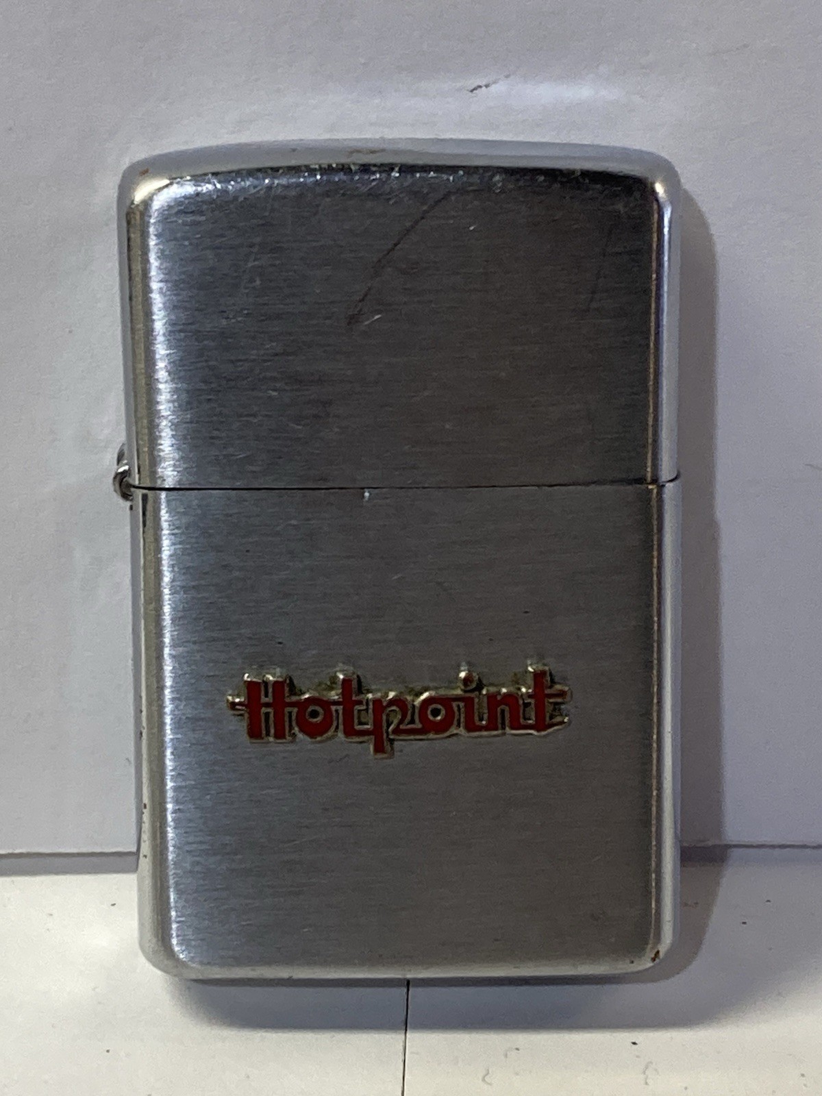 Vintage OSC 1970’s Windproof Cigarette Lighter Advertising Hot Point Japan