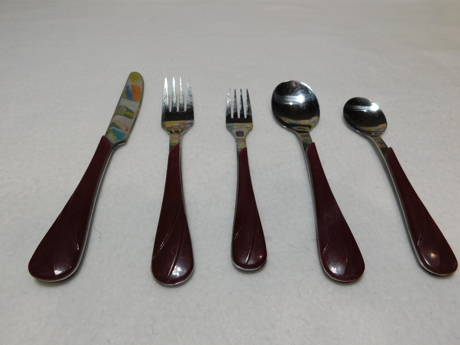 Fiesta Flatware Place Setting for Five Cinnabar