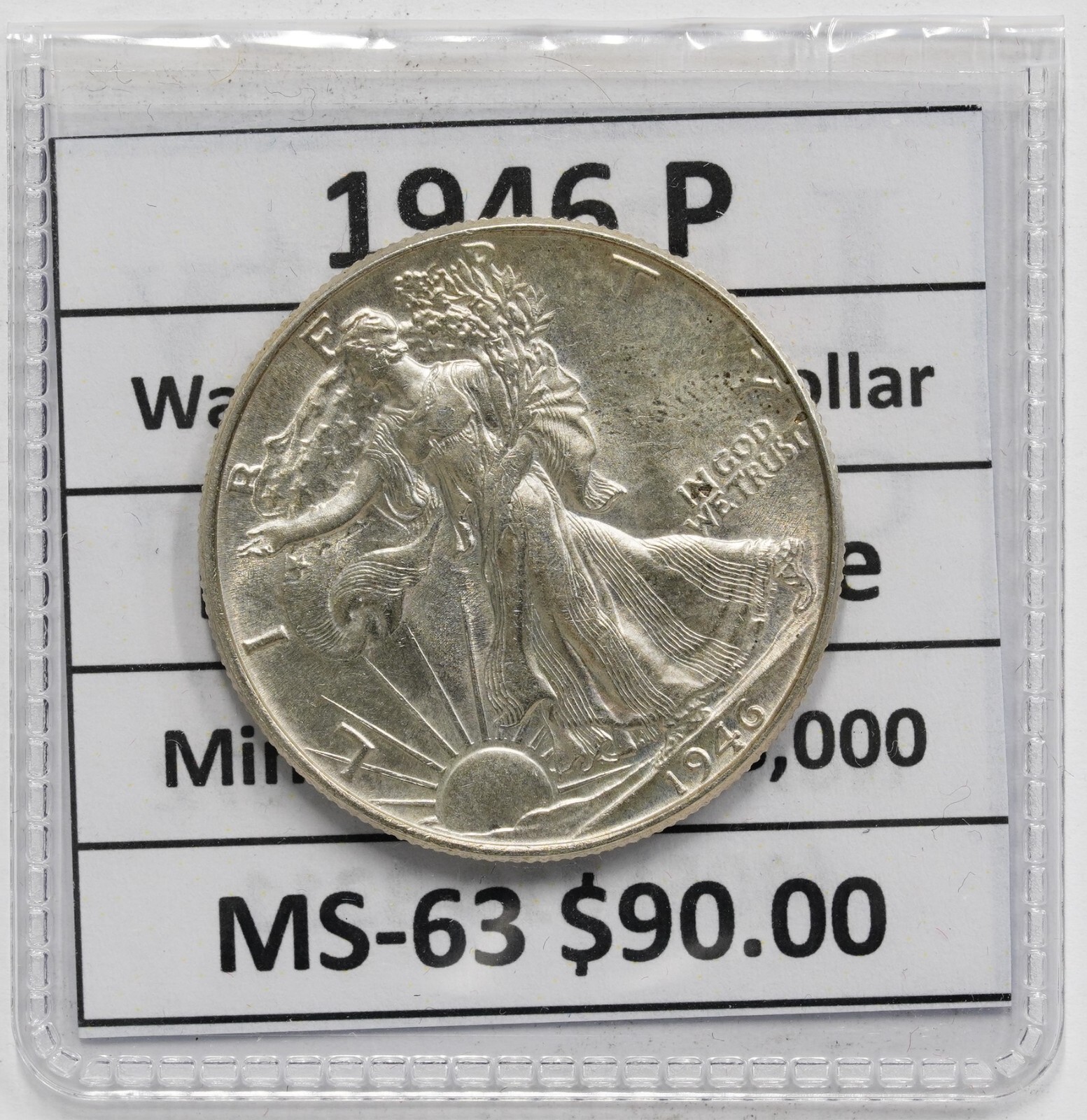 1946 (P) Walking Liberty Half Dollar