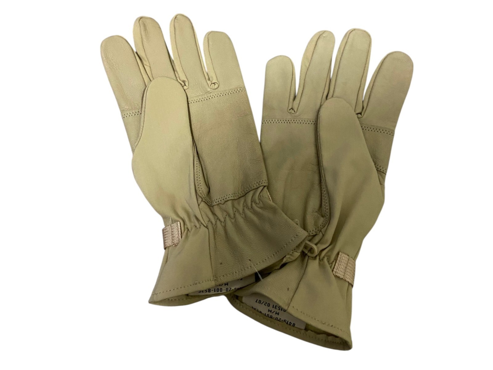 Canadian Armed Forces Desert Tan Combat Gloves - Medium
