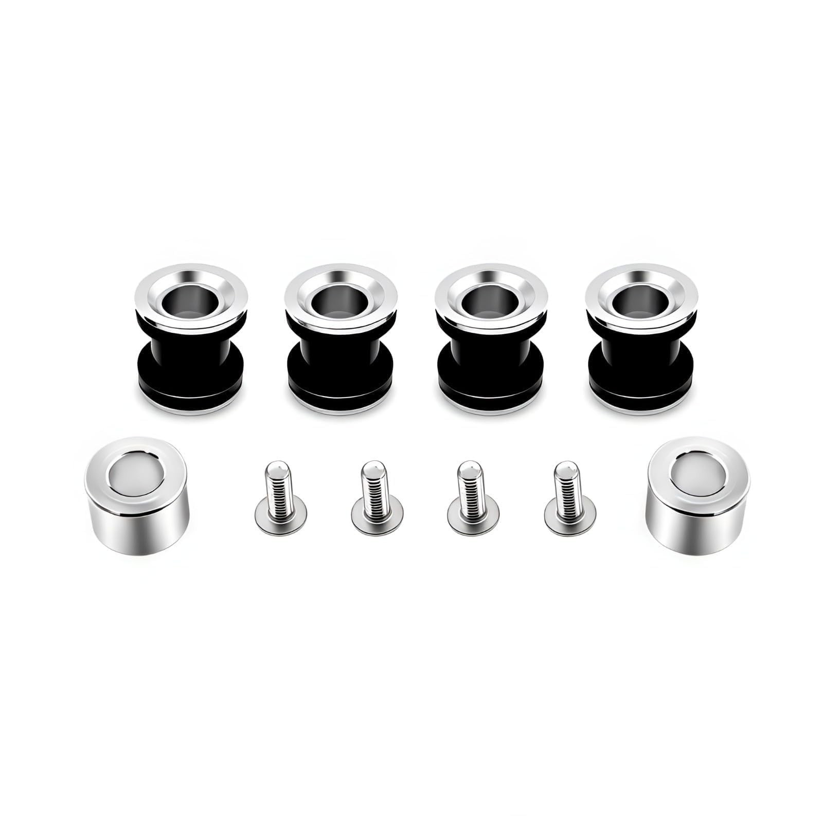 Motorcycle 4 Point Docking Hardware Kits Quick Release Luggage Rack for Harle...
