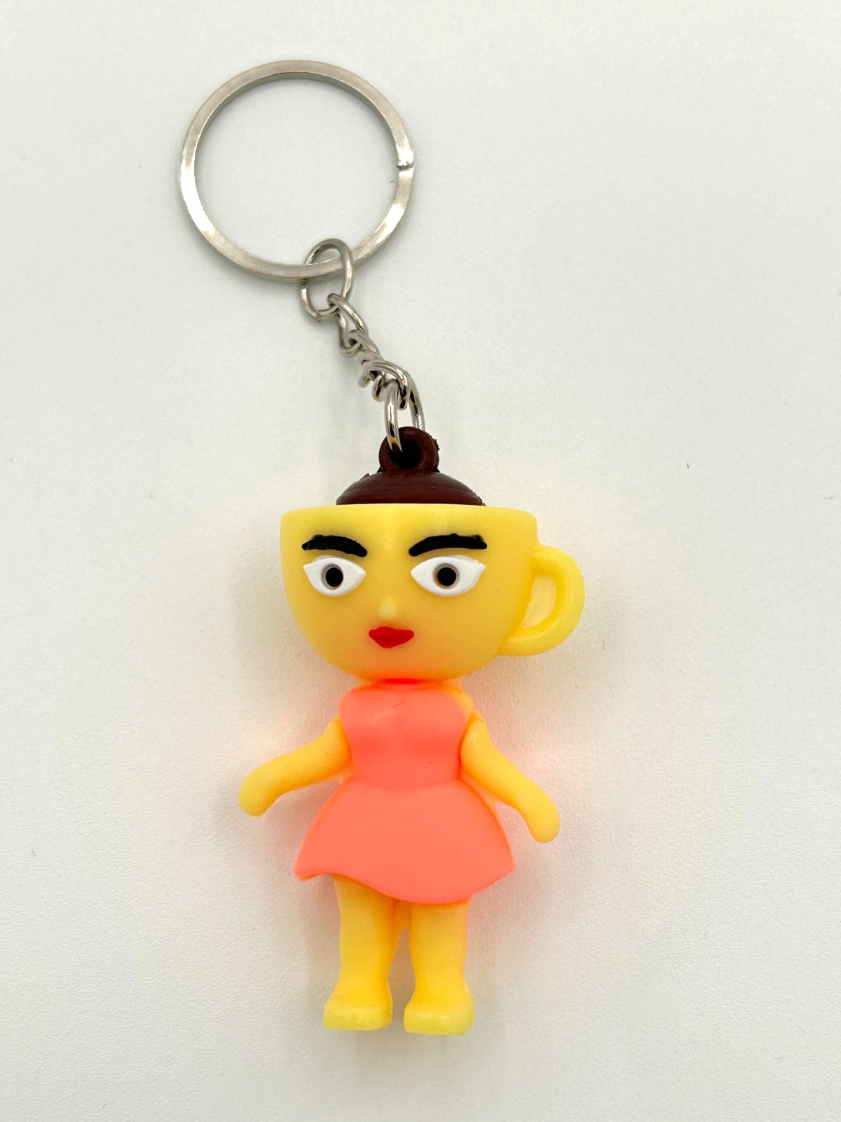 Italian Tung Tung Tung Sahur Brainrot Ballerina Cappuccina Keychain Tralalero