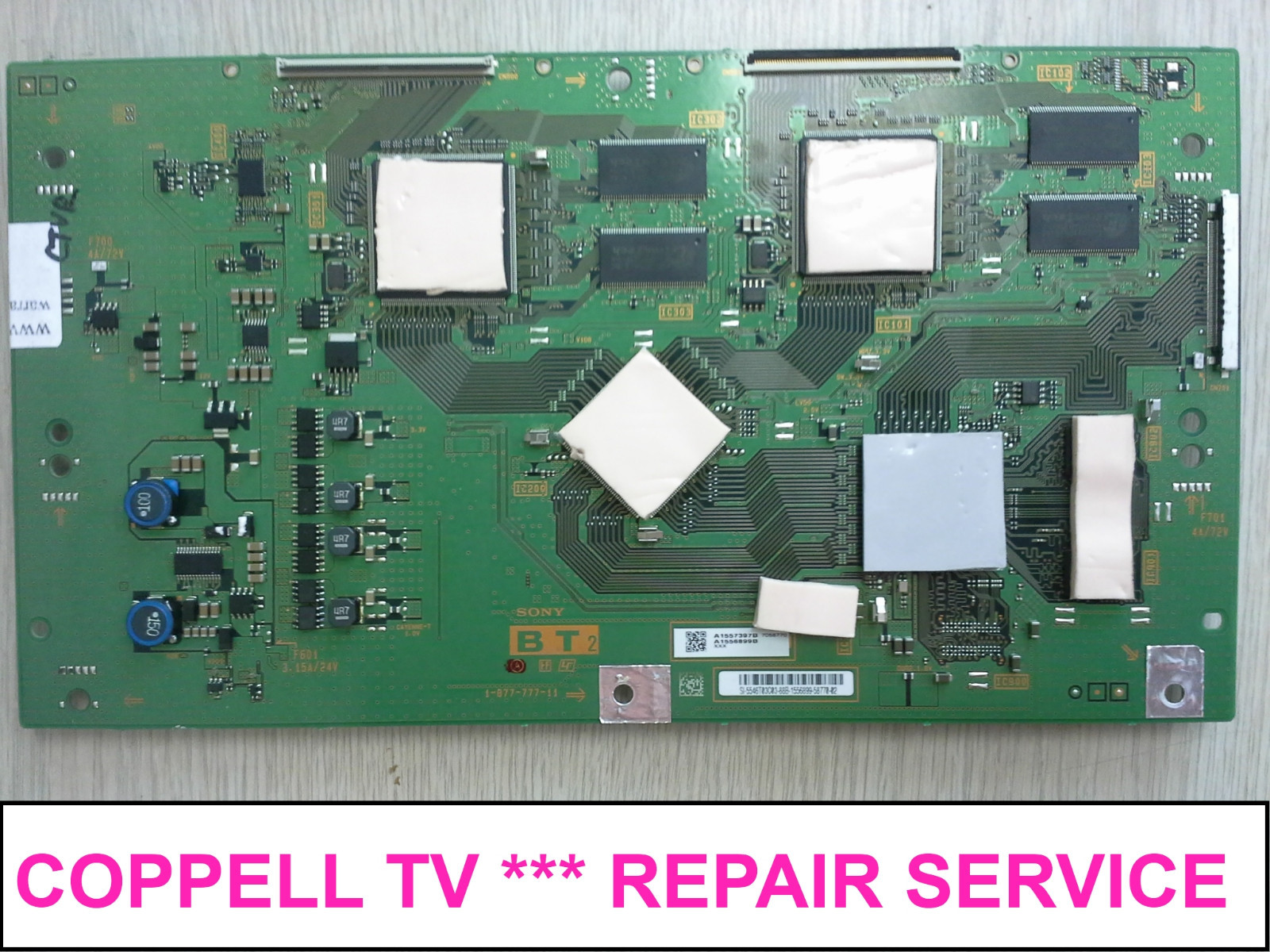 REPAIR SERVICE FOR A1557397C TCON FOR SONY KDL-46XBR6 KDL-46V5100