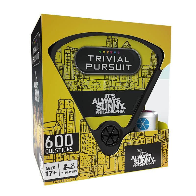 TRIVIAL PURSUIT: It's Always Sunny in Philadelphia Trivia Game New Board Game