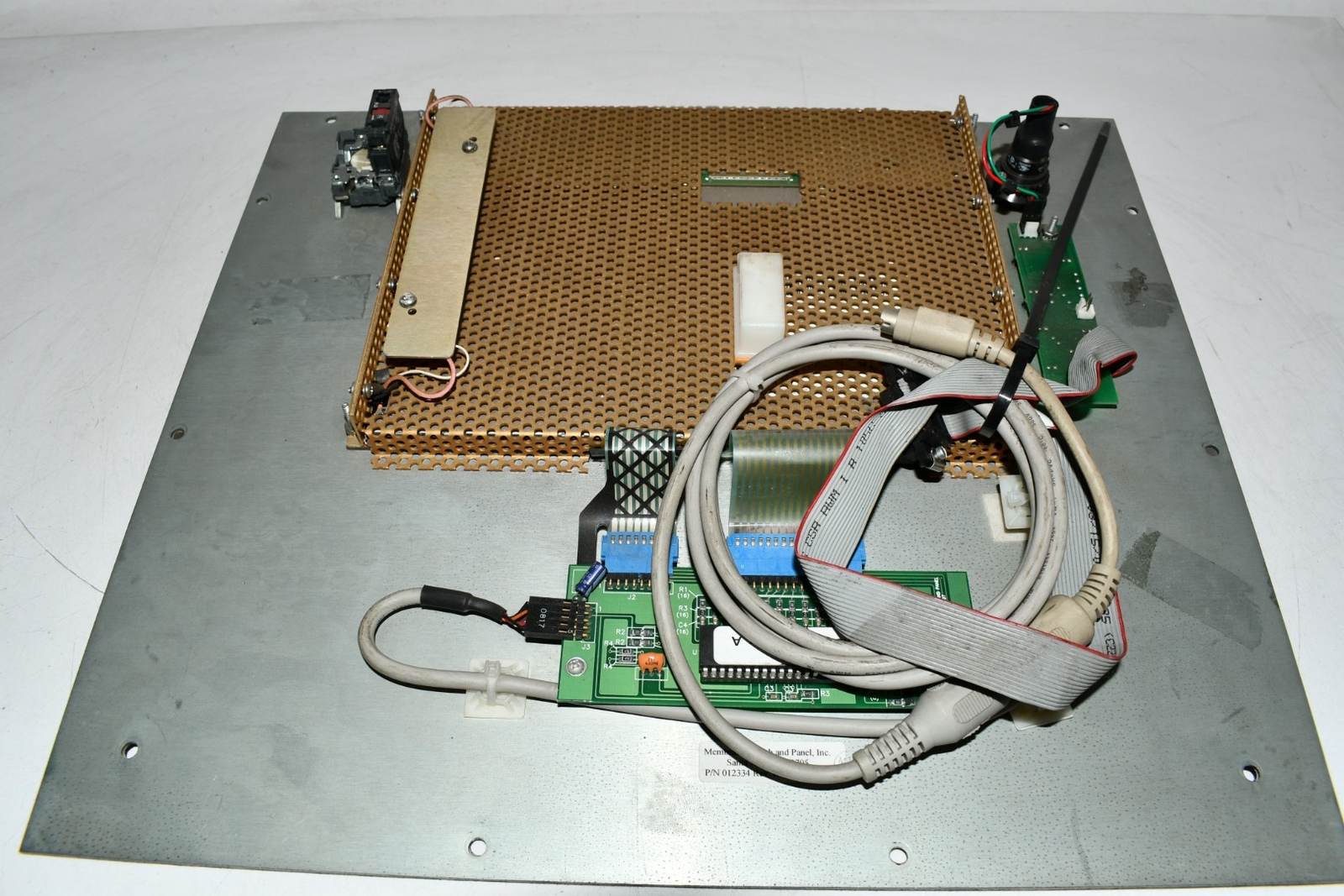 DOMINO 012334 CODER VIDEO USER OPERATOR INTERFACE PANEL PLC Display Membrane Swi
