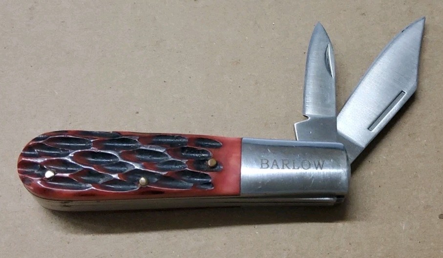 Barlow 2 Blade Folding Pocket Knife China Hunting Camping