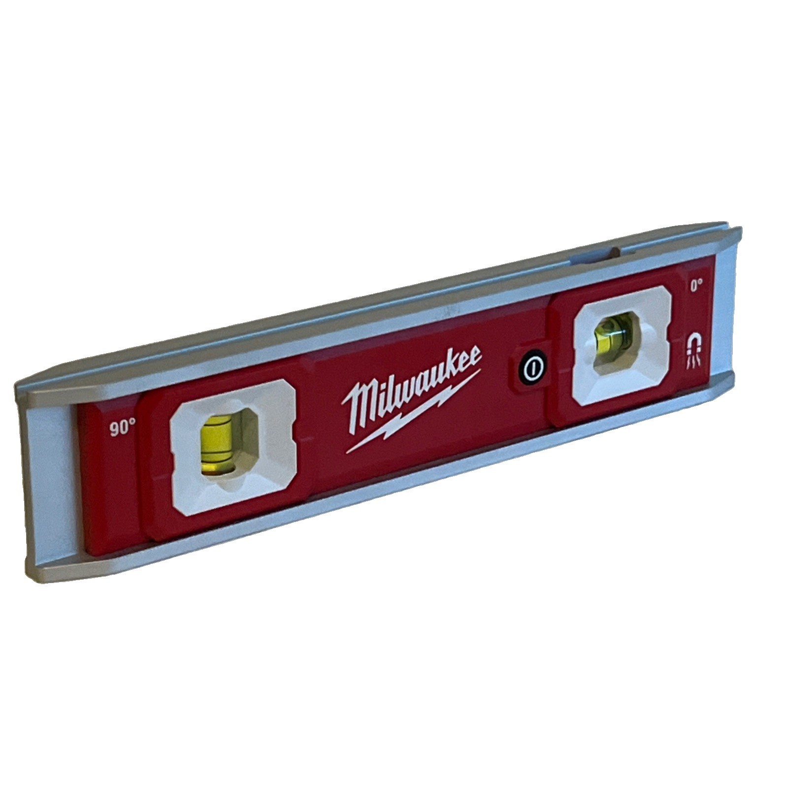 Milwaukee Tool 48-22-5105 Torpedo Level, Aluminum, Magnetic, Lighted Vials