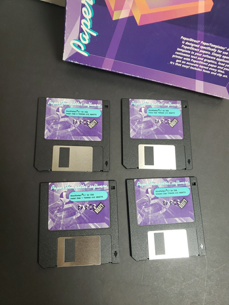 Paper Direct Paper Templates Software 4.5 For DOS RARE