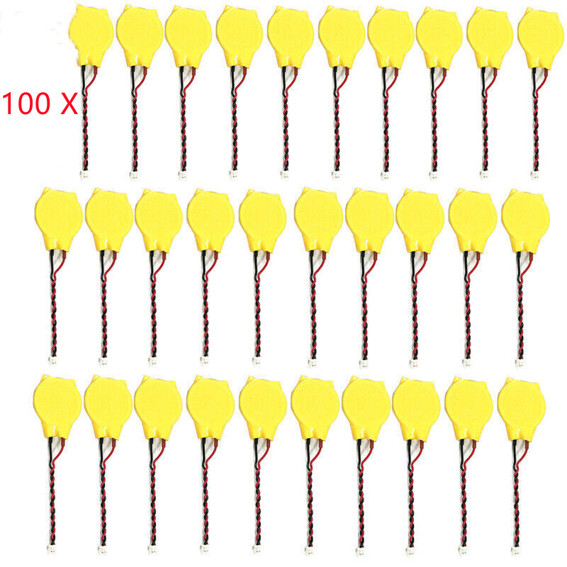 100x CMOS BIOS RTC Battery for Dell E5250 E5550 E6330 E6430 E6530 E6540 2 wire