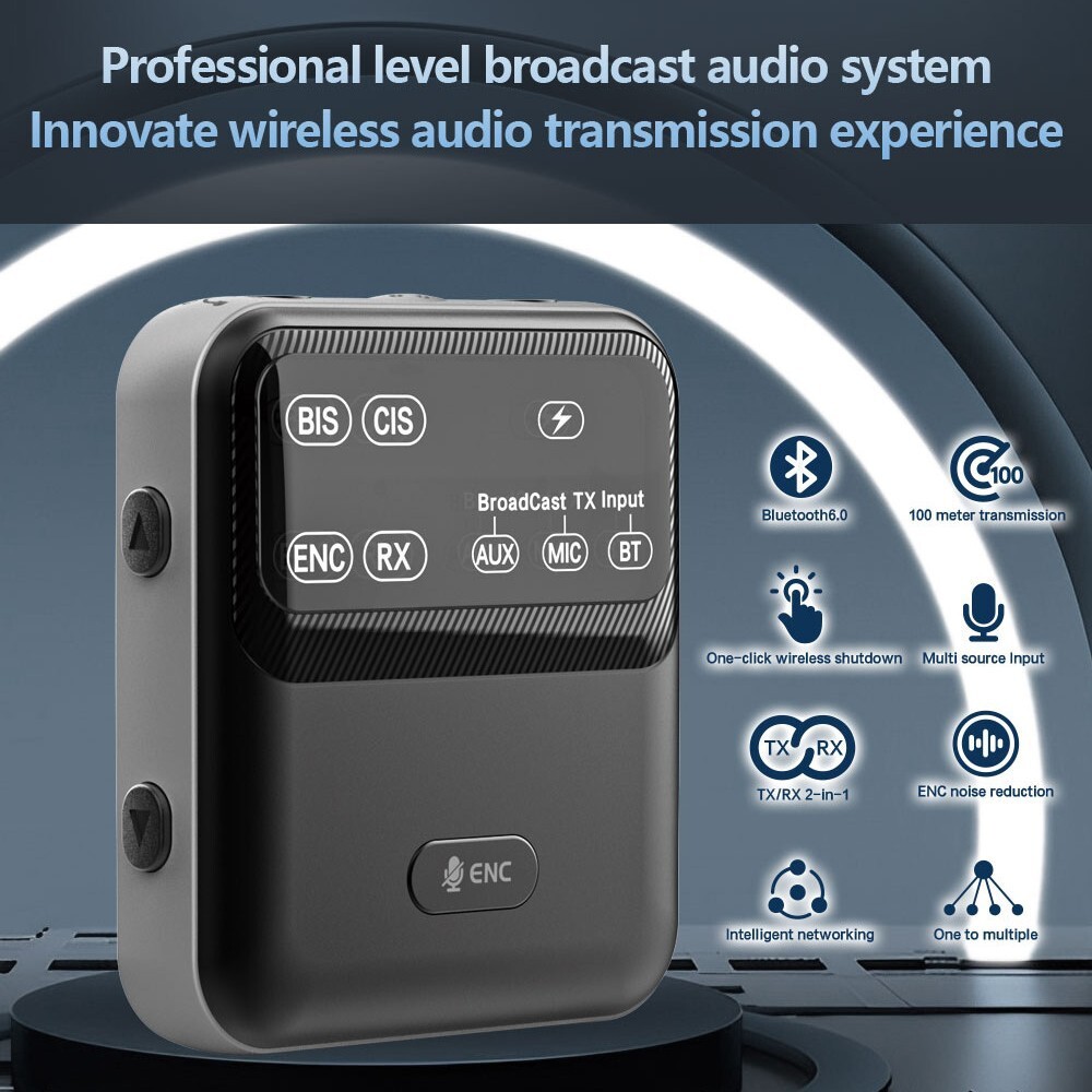Wireless Broadcast Audio Explainer Long Distance 150M