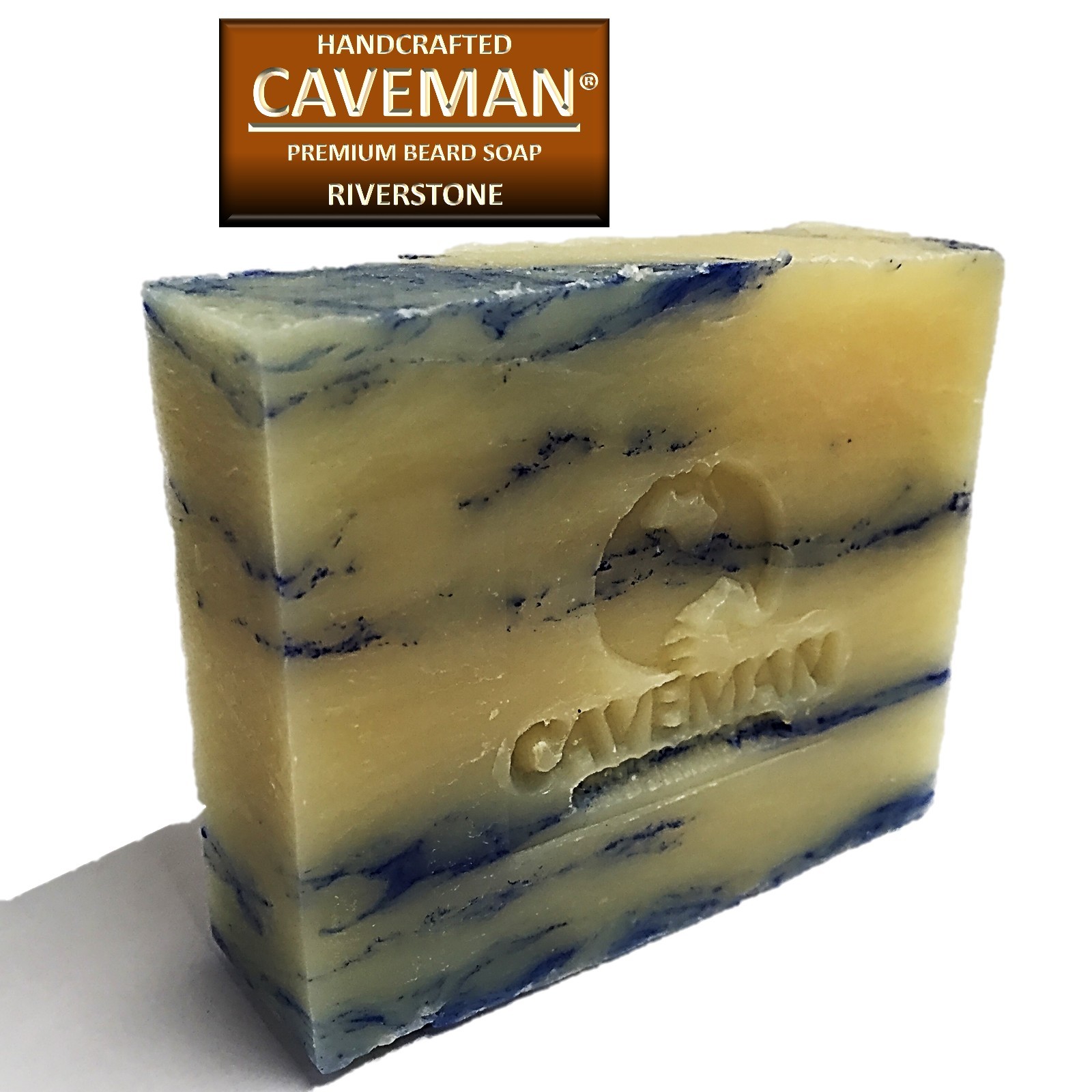 Dr. Caveman Pine Tar Soap Riverstone  5oz squatch it clean