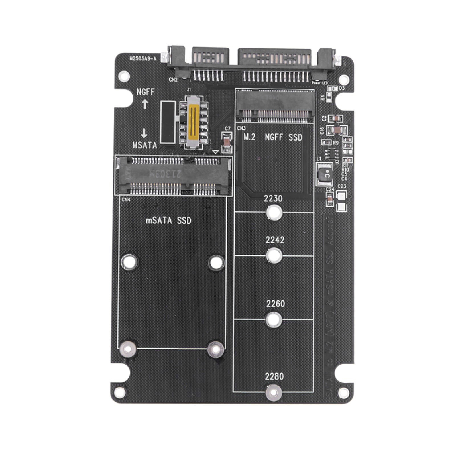1PCS 10 * 7 * 0.7 cm Adapter Card compatible with PCI Express M.2 protocol